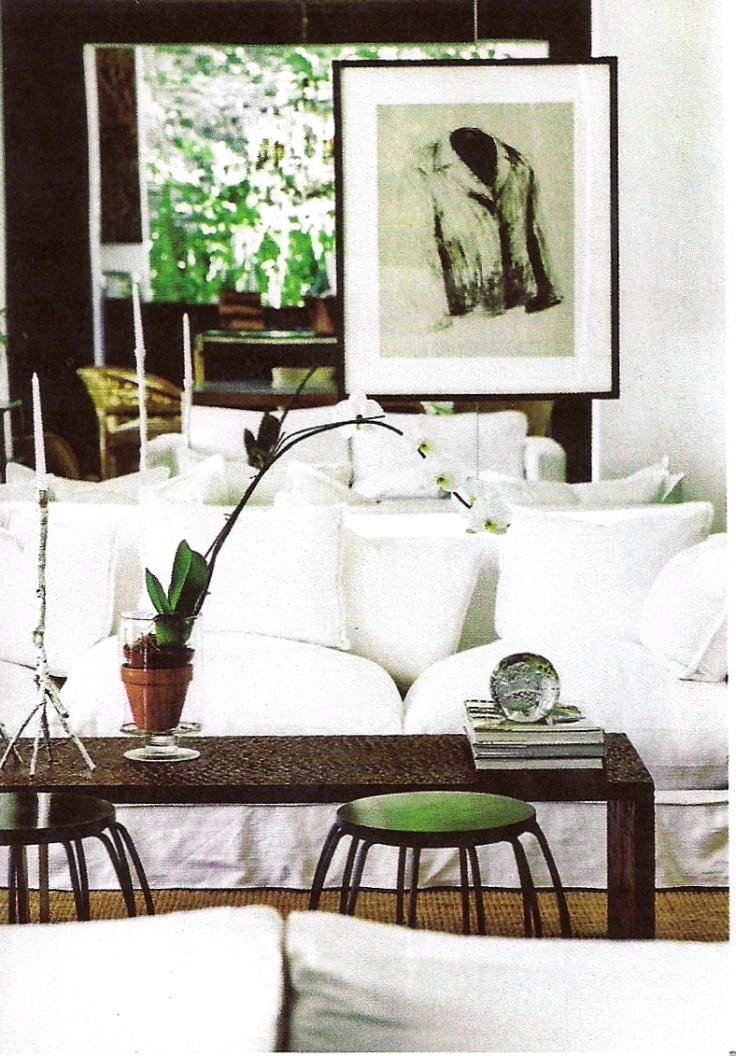 Right vibe from Living Etc image; perfectly squishy sofa but avoid white, need mushroom / taupe for practicality, and adding in more of an art deco and traveller feel