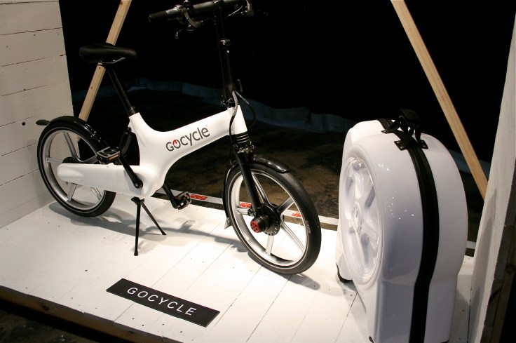 The Gocycle - the world's lightest production electric bicycle