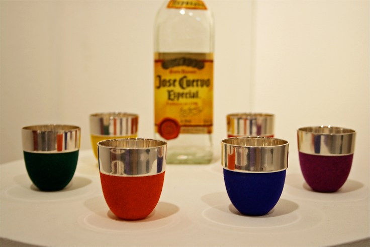 Sarah Stevenson Tequila shot 'glasses'