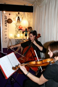 A very genteel affair, with even a few strings playing