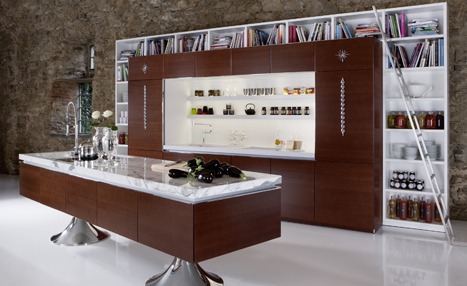 Press image of 1 of Phillipe Stark's kitchen designs for Warendorf