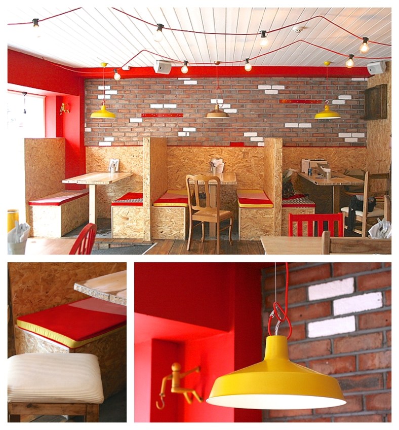 The Splendid Sausage Co, Manchester designed by Sian Astley at Moregeous