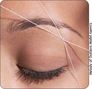Eyebrow_threading