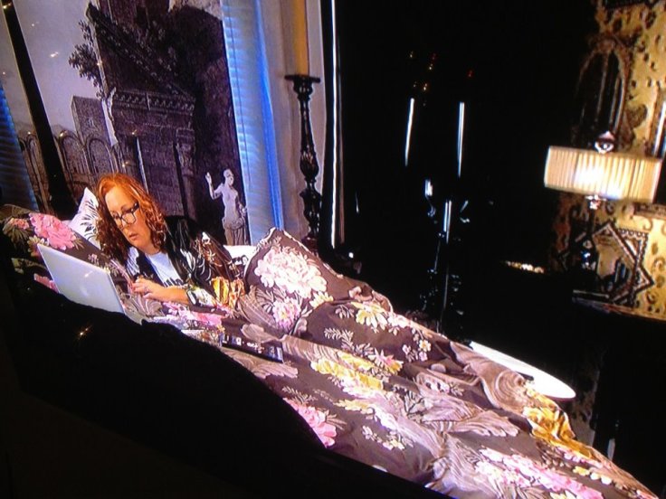 Ab Fab Xmas 2011, Designers Guild Darly duvet cover