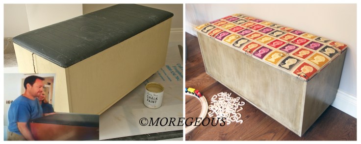 Sian Astley Half Built House upcycled toy box Eastbourne