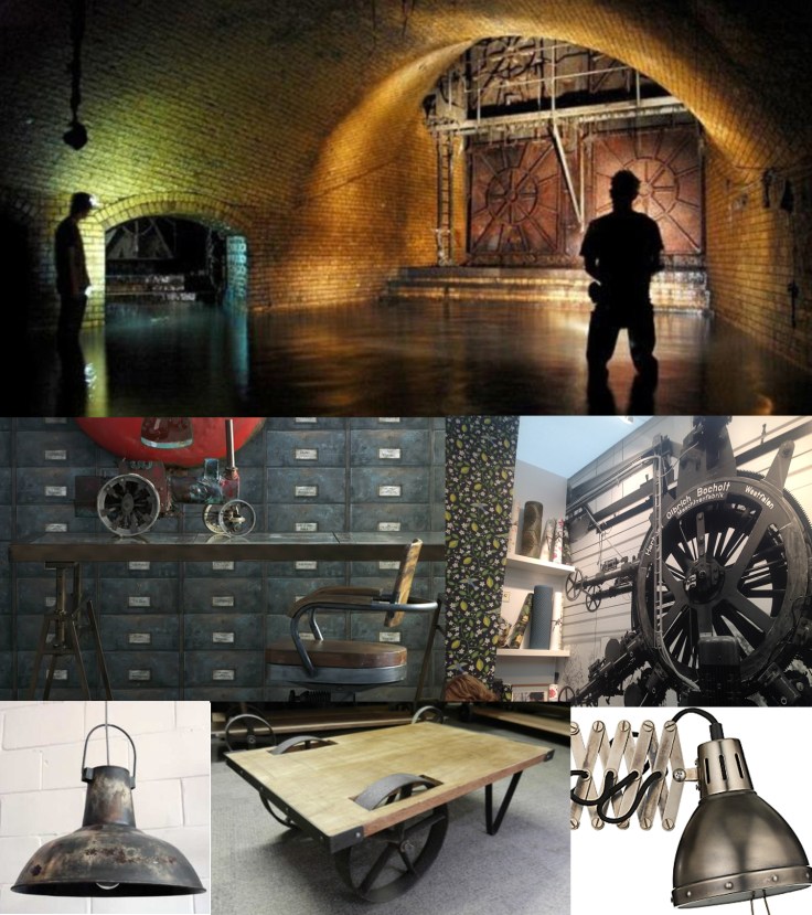 Bond's Skyfall and 2012/13 Industrial metal trend in Interior Design by Sian Astley for the Moregeous Blog