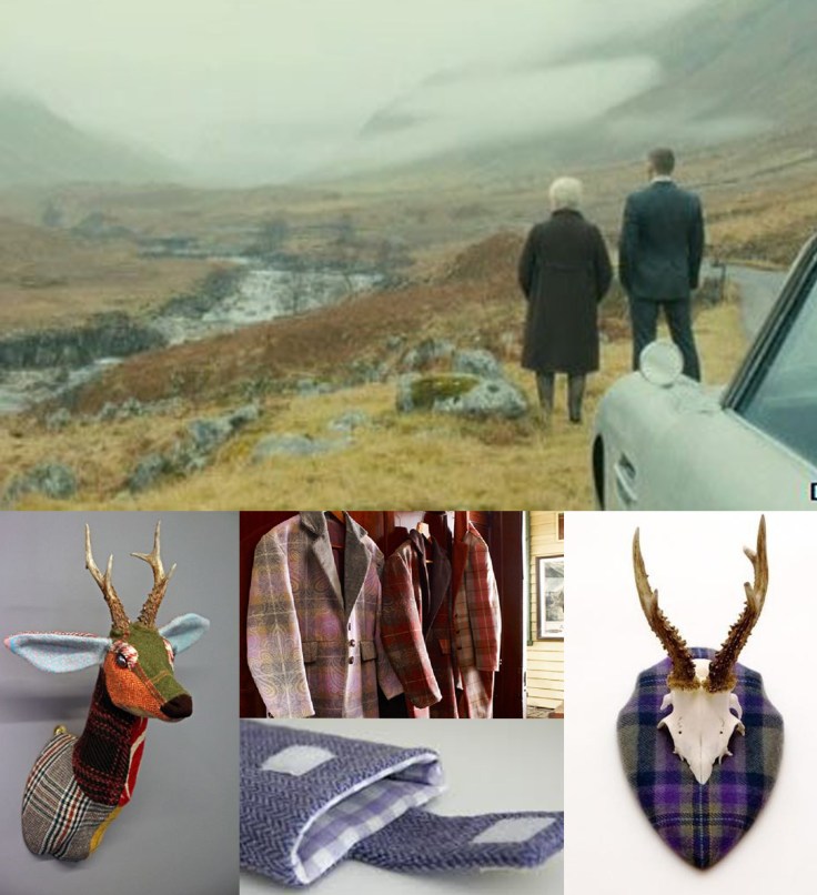 Bond's Skyfall and 2012/13 contemporary Scotland trend in Interior Design by Sian Astley for the Moregeous Blog