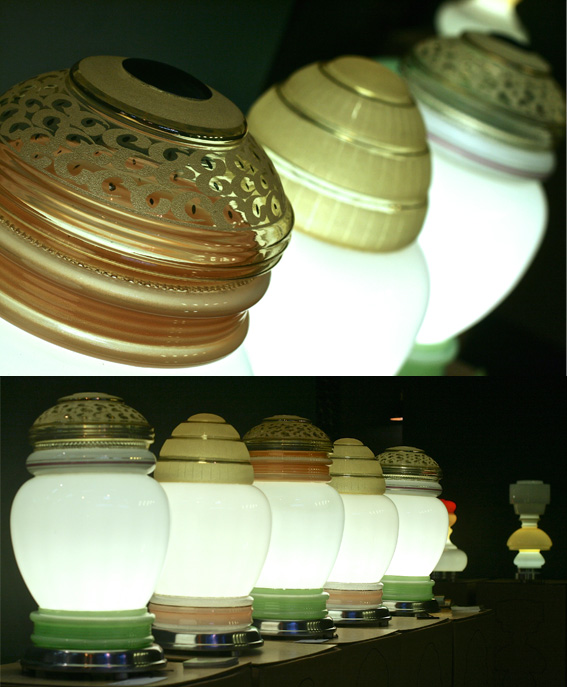 Studio Jon Male lighting in the Designersblock area