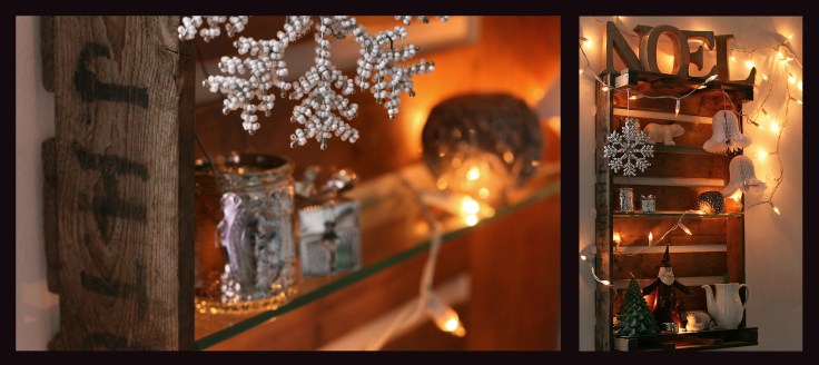 Vintage apple crate upcycled as wall cabinet