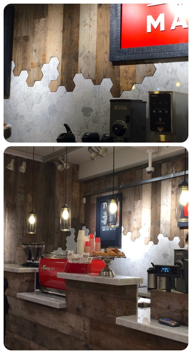 West Elm coffee bar, London