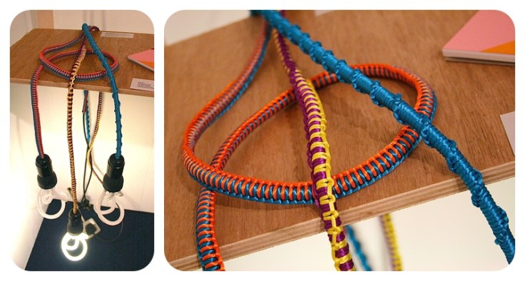 Charlotte Nash textile crafted lighting cable