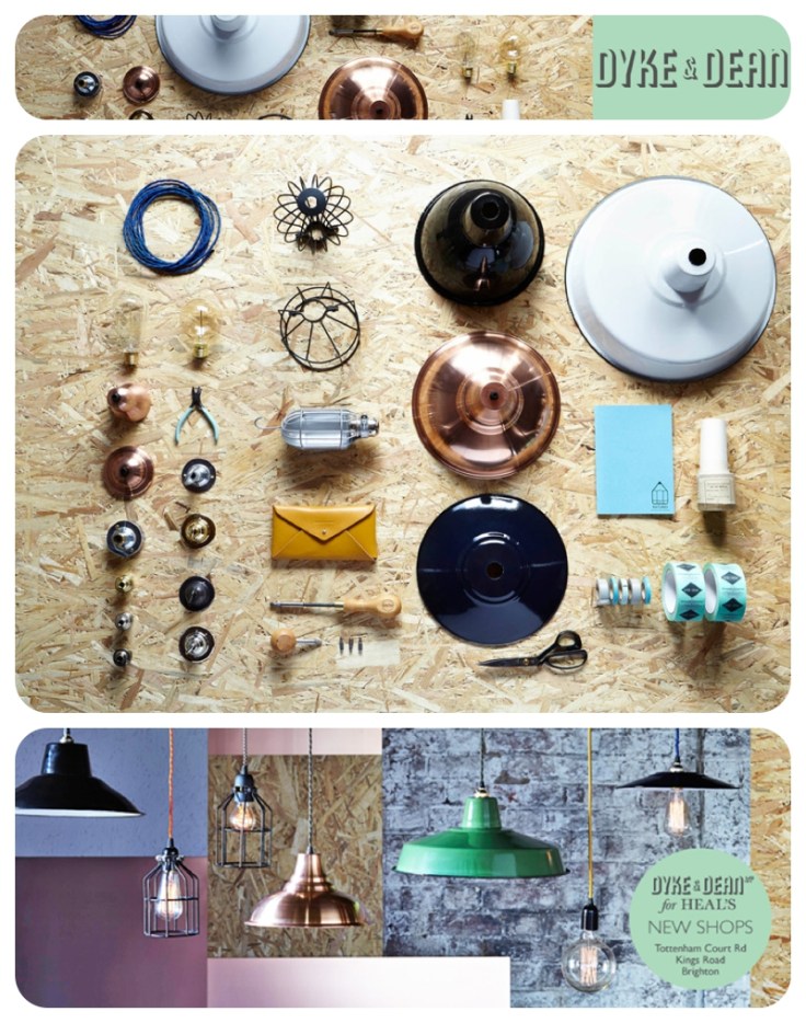 Dyke & Dean lighting at Heals