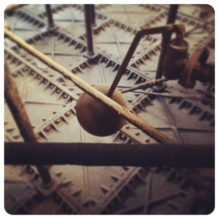 Huge ballcock at Moseley Road Baths, Birmingham