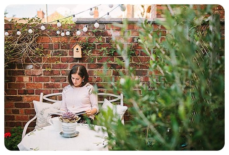 Simple Ikea festoon lighting