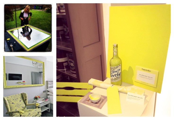 Upcycling and painting using Farrow & Ball Yellowcake