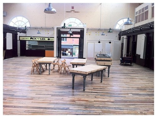 Altrincham Market starting it's refurb