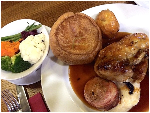Sunday Roast Dinner at The Metropolitan West Didsbury