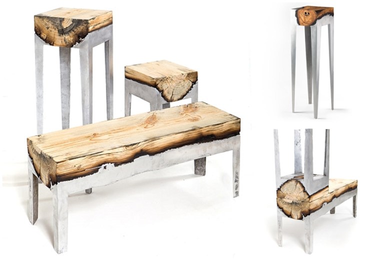 Hilla Shamia's Wood Casting Collection