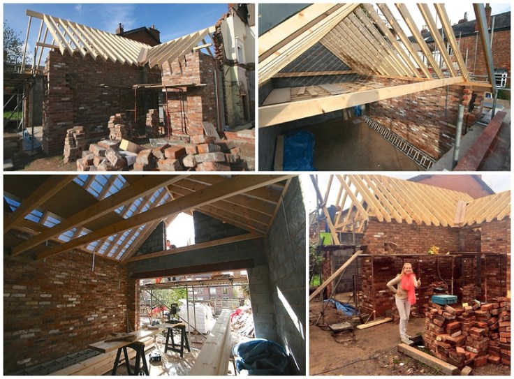 Garage : Starts to take shape