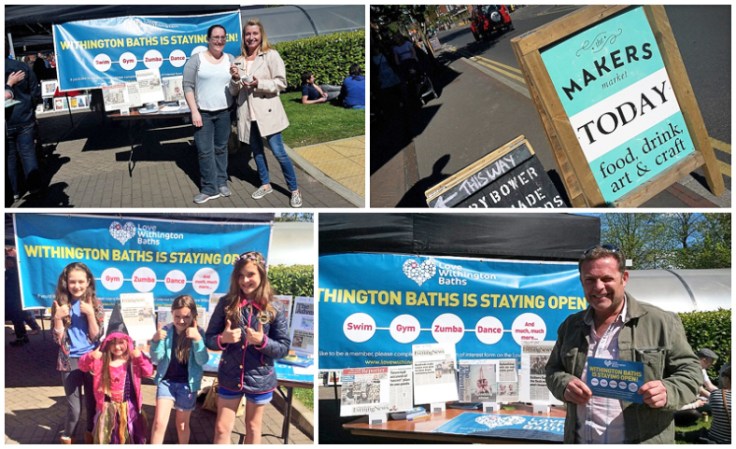 Love Withington Baths at West Didsbury Makers Market