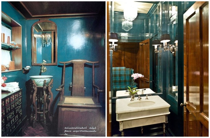 Left: Bertolini Bathroom via Pinterest. Right: Via www.wsroominabox.com