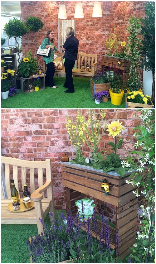 Sian Astley at Bents Bee Friendly garden