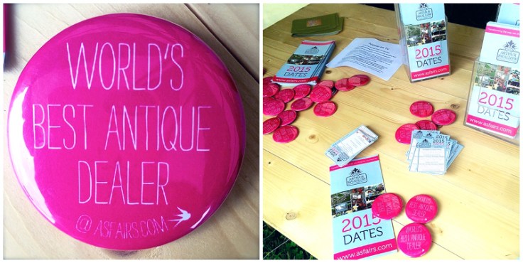 Arthur Swallow Fairs badges