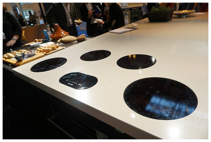 Moregeous at KBB 2016 Caple surface sunk induction hob