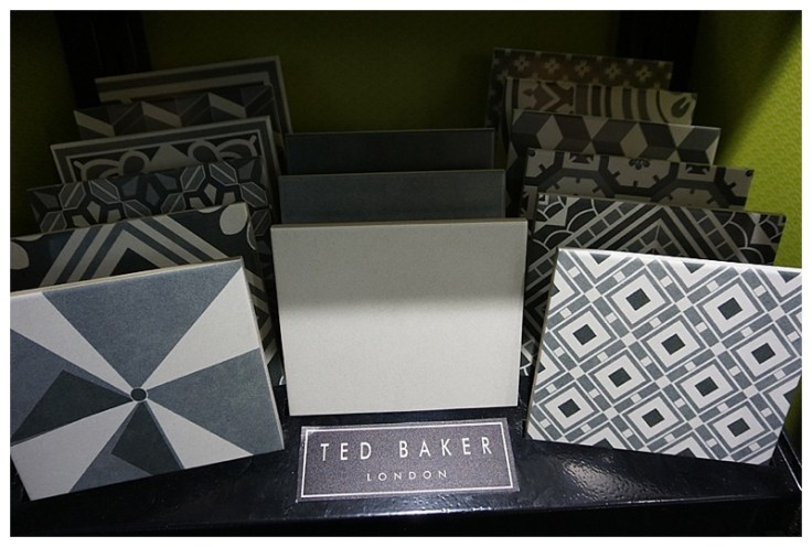 Ted Baker patterned tiles