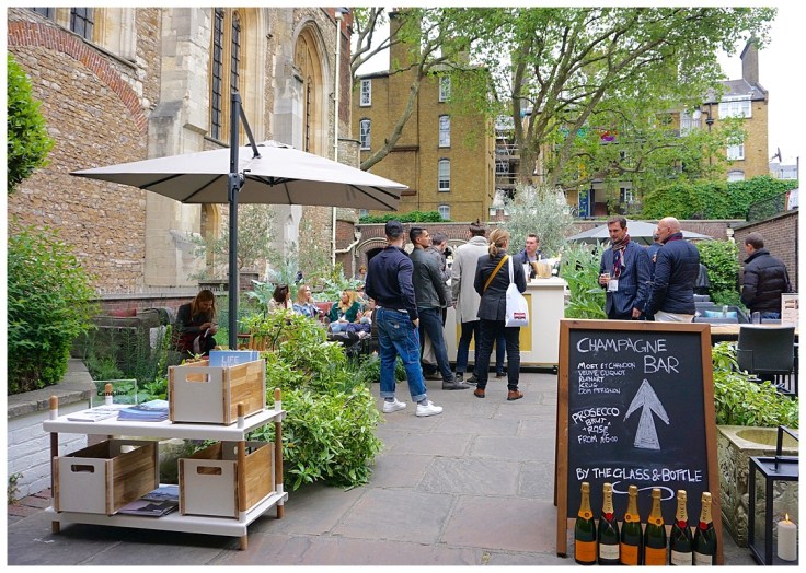 Clerkenwell Design Week 2016 The Order of St John garden