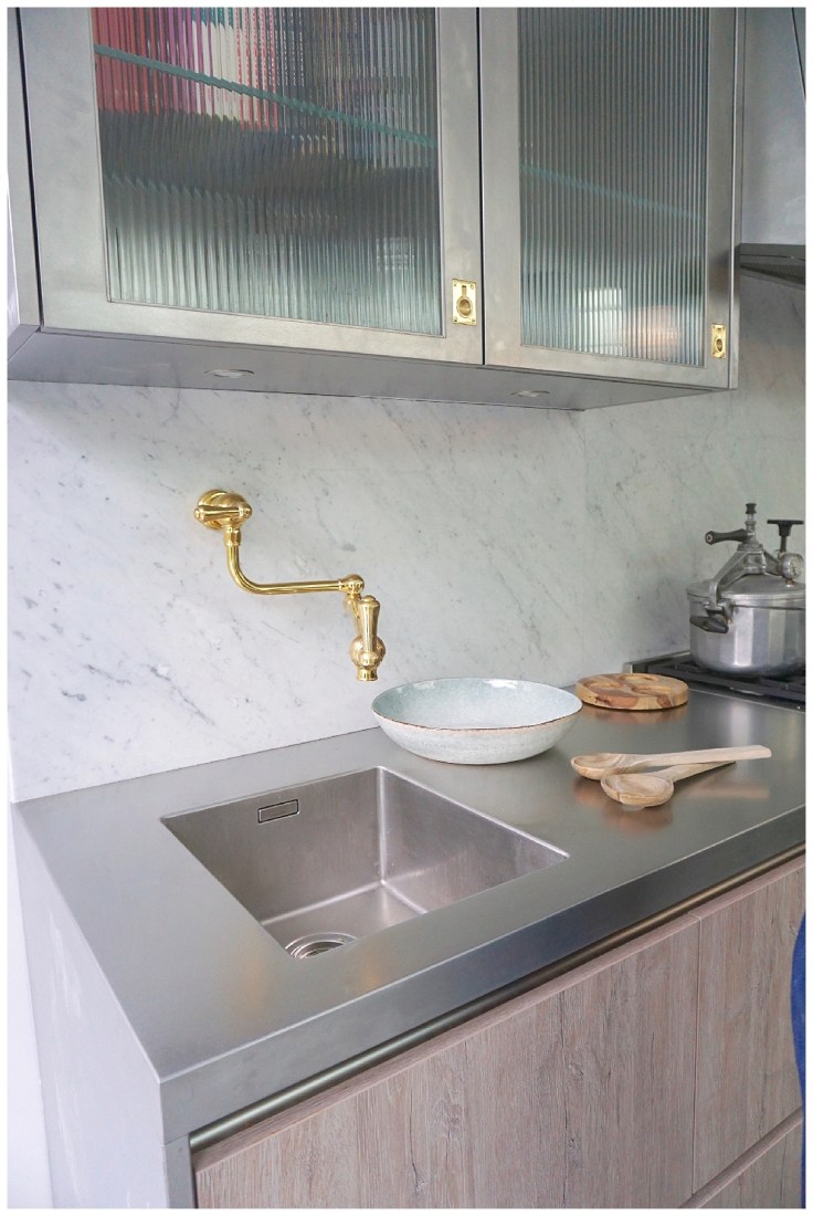 Luxe industrial kitchen