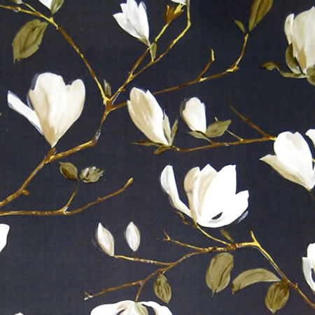 Magnolia Graphite Oil Cloth
