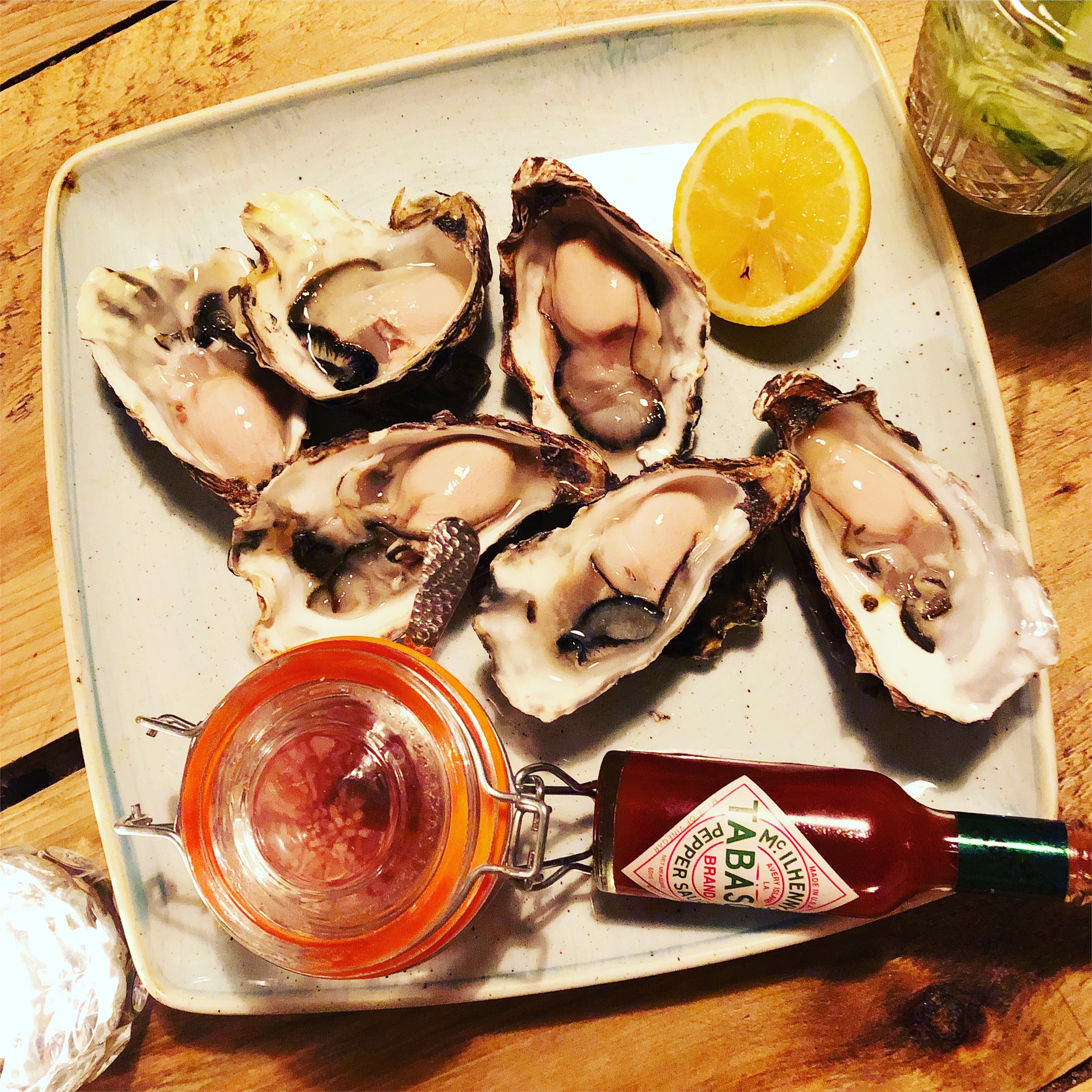 Lindesfarne Oysters Potted Lobster Bamburgh